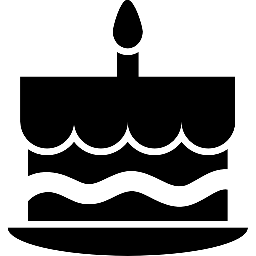 birthday-cake-with-one-burning-candle-on-top